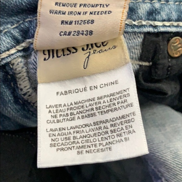 Miss Me blue jeans size 27x34 - Picture 6 of 8